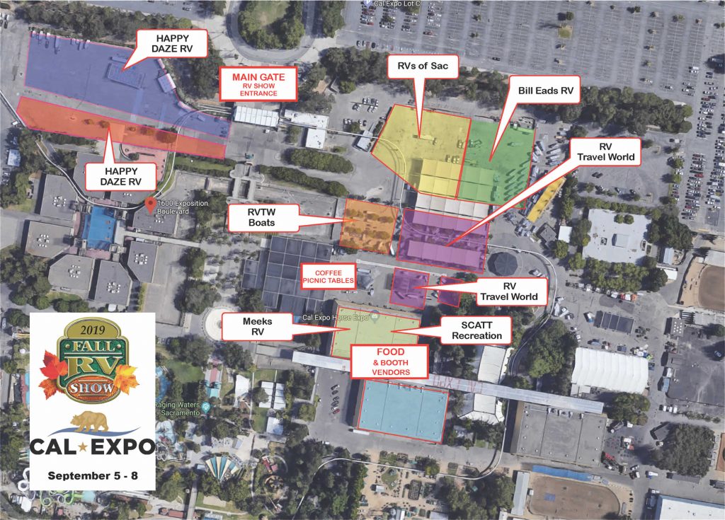 RV Show Map